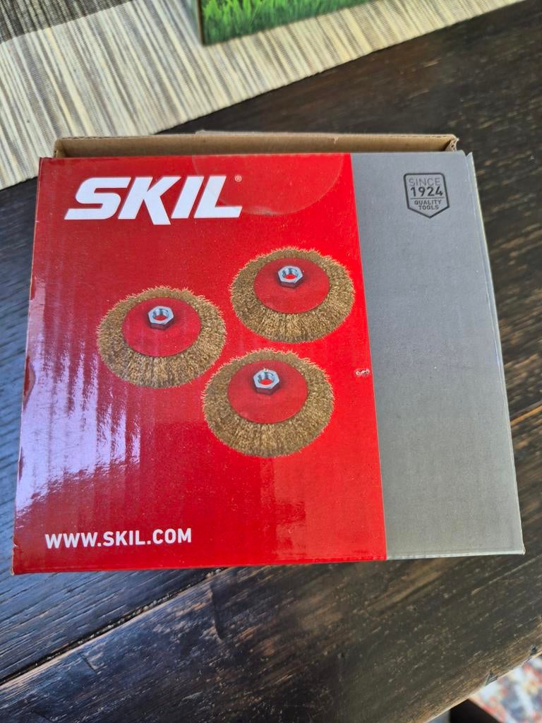 Skil staalborstels 125mm nieuw in doos, Ophalen of Verzenden, Nieuw