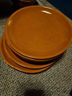 Terracotta borden  6 stuks, Ophalen, Gebruikt, Bord(en), Overige stijlen
