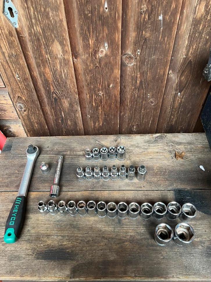 Heyco 1/2 ratelset, Auto diversen, Autogereedschap, Gebruikt, Ophalen