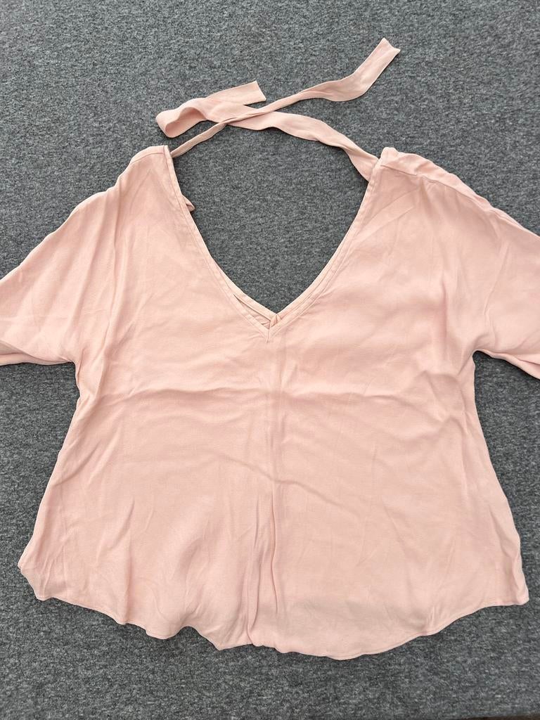 Massimo Dutti topje maat S, Ophalen of Verzenden, Zo goed als nieuw, Korte mouw