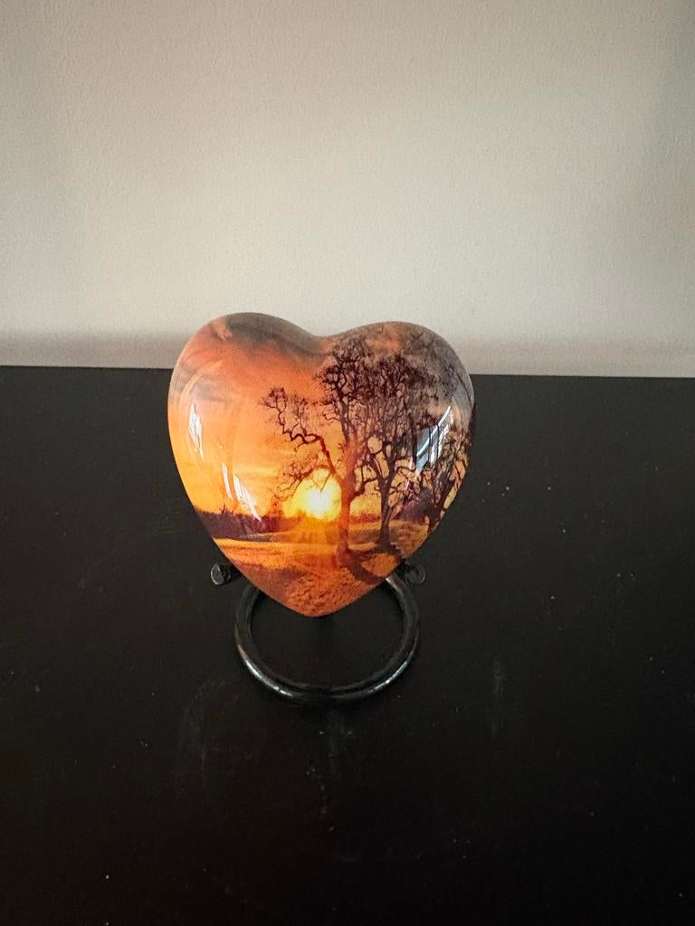 Urn hartje, Info@jouwurn.nl, Ophalen of Verzenden, Bieslook 42, Nieuw