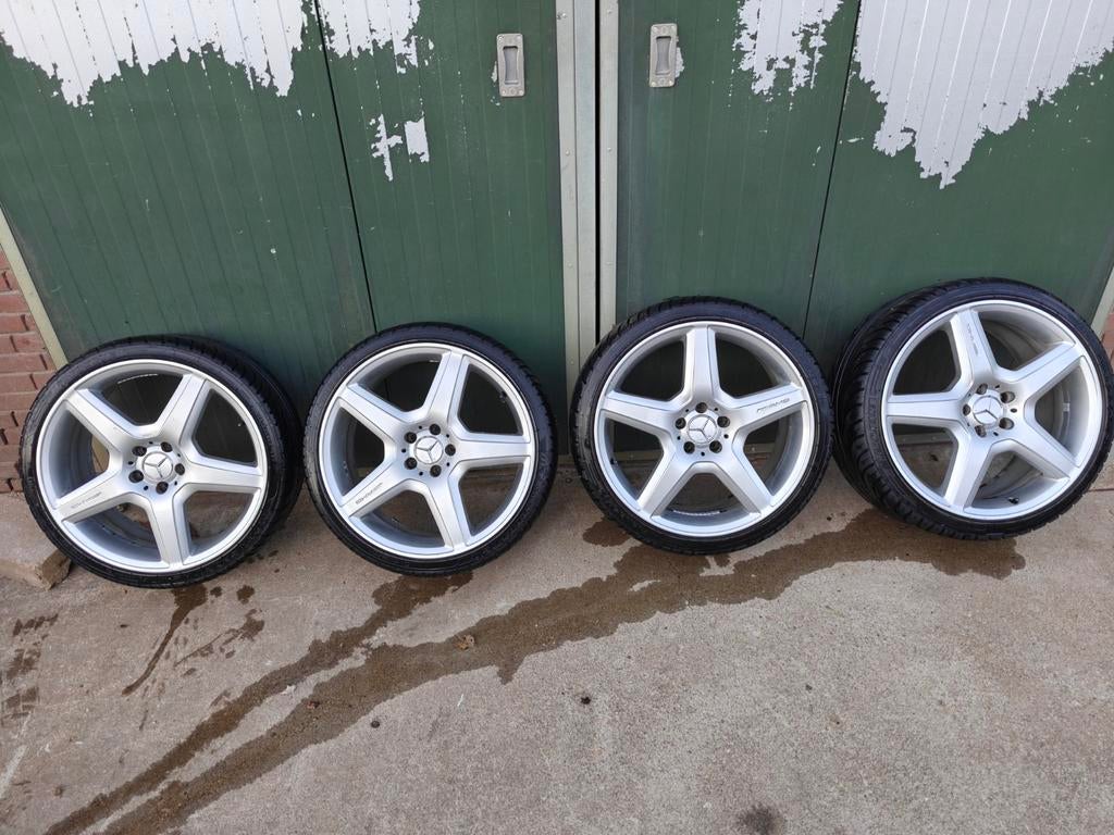 Originele 20" AMG S-klasse W221 velgen, Auto-onderdelen, Ophalen, Banden en Velgen, Personenwagen, 20 inch
