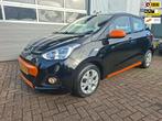 Hyundai I10 1.0i i-Motion Comfort Automaat Airco, Auto's, Hyundai, Euro 5, Gebruikt, 31 €/maand, Zwart