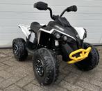 can-am Renegade 12v Quad Khaki – Rubberband - BT - RADIO, Ophalen of Verzenden, Nieuw
