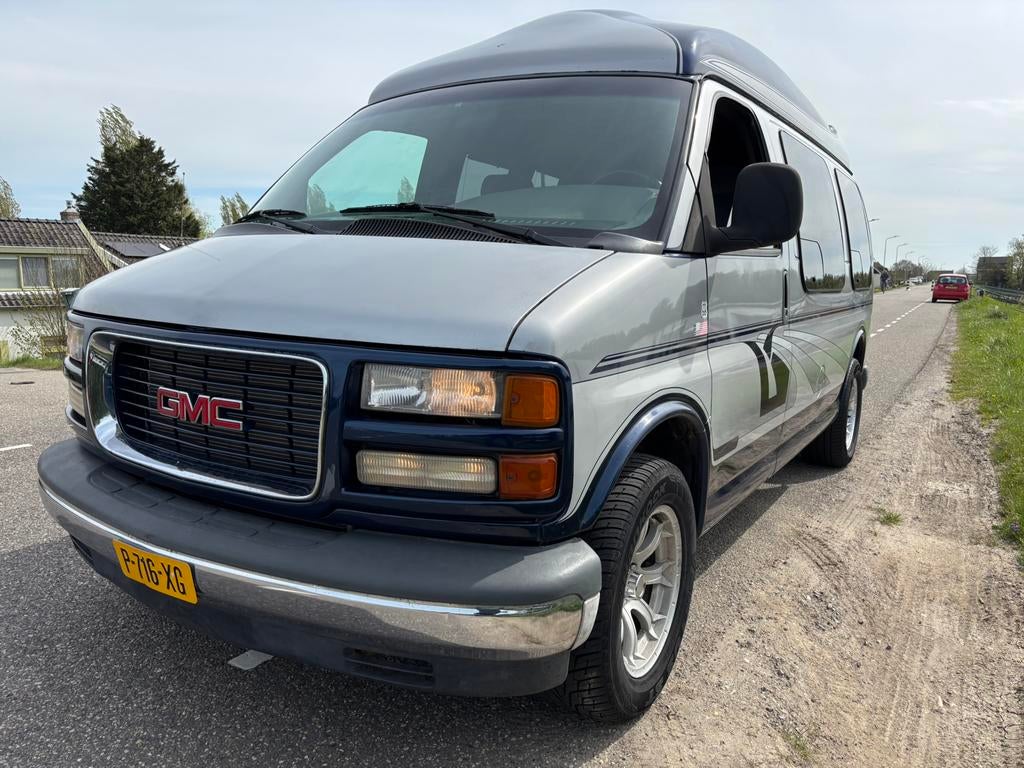 Chevrolet Express GMC Savana Chevy Van Camper buscamper, Auto's, Chevrolet, Automaat, 8 cilinders, Bedrijf, Grijs