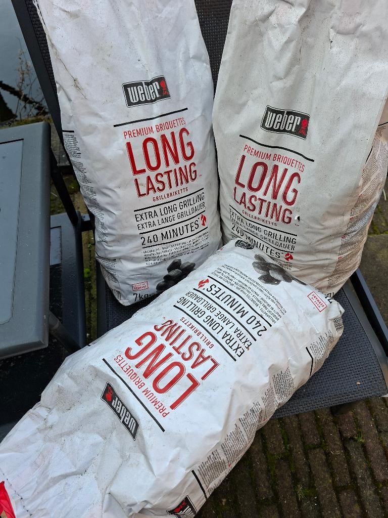 Weber briquettes, Tuin en Terras, Barbecue-accessoires, Ophalen, Nieuw, Weber