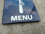 Tourist Menu emaille bord, Gebruikt, I, Ophalen of Verzenden, I