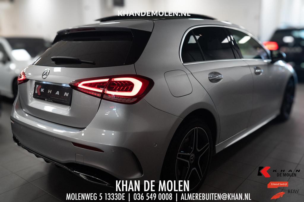 Mercedes-Benz A-klasse 250 e AMG Line Pano|Memory|Sfeer|Mult, Stof, Gebruikt, 4 cilinders, 16 kWh