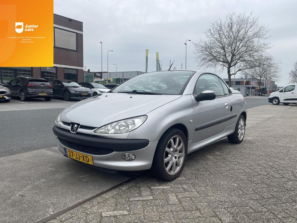 Peugeot 206 CC 1.6-16V, Auto's, Voorwielaandrijving, Elektrische ramen, Stof, Gebruikt