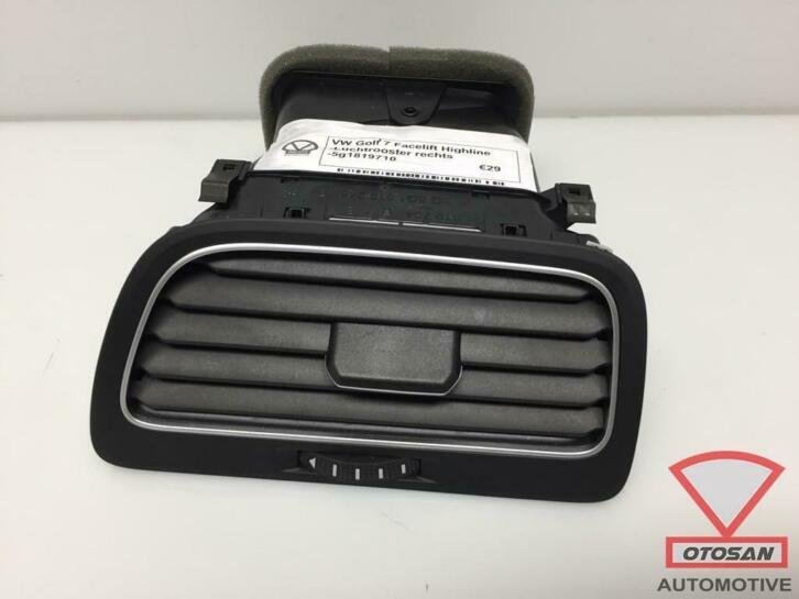 vw golf 7 facelift luchtrooster rechts 5g1819710