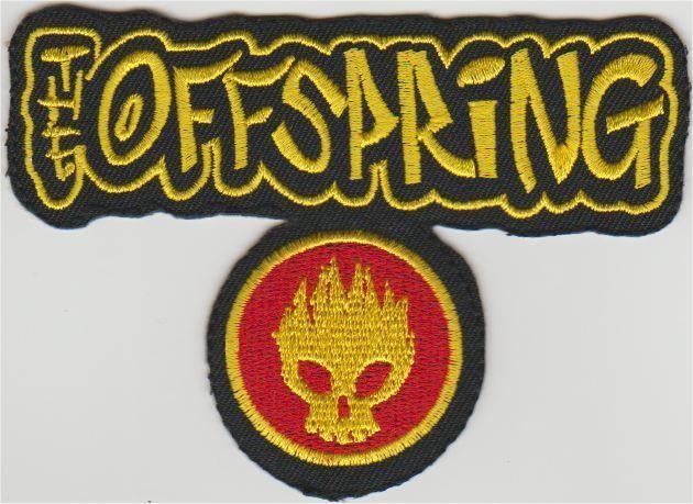The Offspring stoffen opstrijk patch embleem #1, Ophalen of Verzenden, Nieuw, Kleding