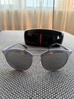 Prada zonnebril met spiegelglazen, Ophalen of Verzenden, Zo goed als nieuw, Zwart, Overige merken