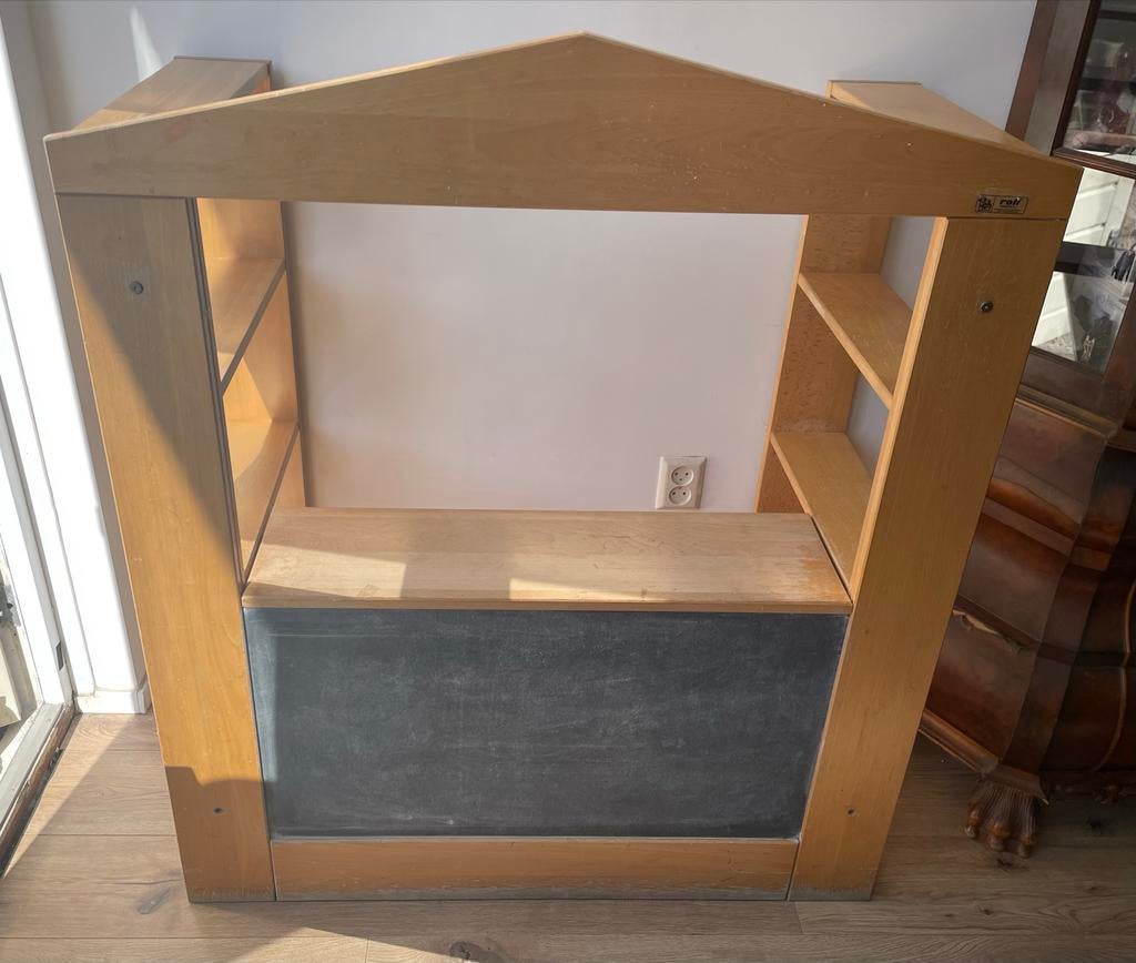 Houten winkeltje kinderen van berkenhout, Kinderen en Baby's, Ophalen, Gebruikt, Jongen of Meisje