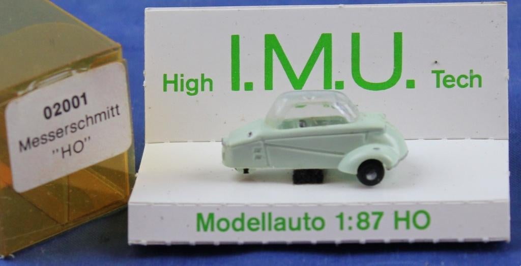 I.M.U. 1:87 02001 Messerschmitt., Hobby en Vrije tijd, Verzenden, Zo goed als nieuw, Auto, Overige merken