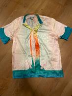 Casablanca Tennis Club Zijden Shirt - Maat L, Kleding | Heren, Overhemden, Overige kleuren, Ophalen of Verzenden, Zo goed als nieuw
