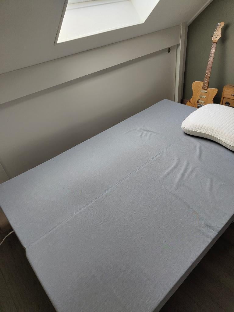 IKEA slaapbank/ bankbed, Ophalen, Grijs, 140 cm, 200 cm