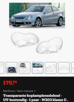 Koplamp lens voor Mercedes-Benz C-Klasse W203 (2001-2007), Auto-onderdelen, Verlichting, Ophalen of Verzenden, Nieuw, Mercedes-Benz