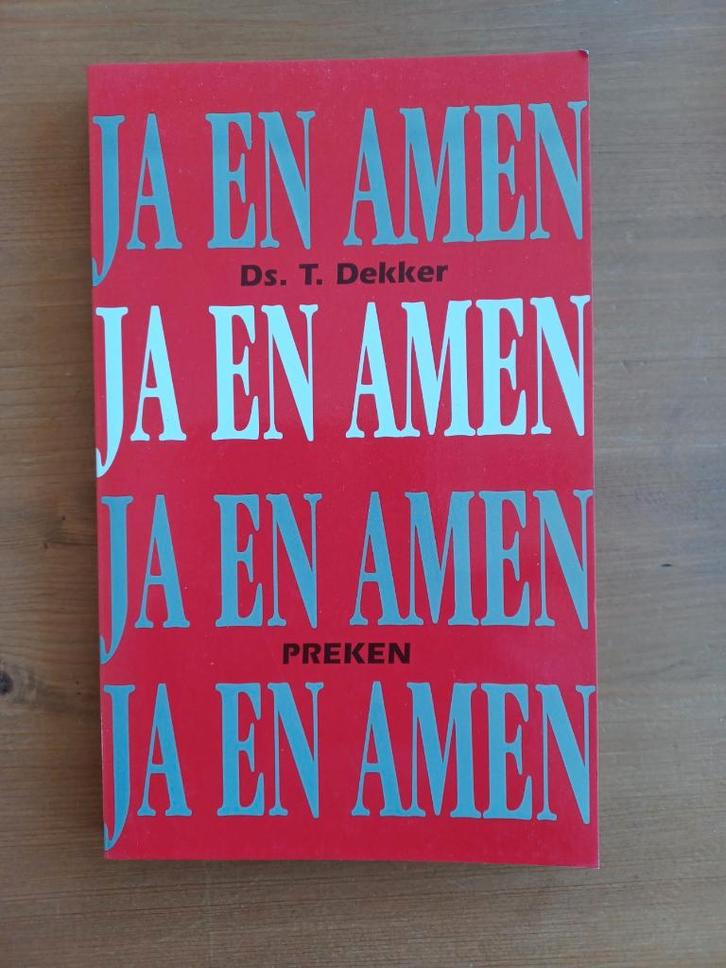 Ja en amen - preken, Boeken, Godsdienst en Theologie, Gelezen, Christendom | Protestants, Ophalen of Verzenden