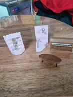Miniatuur meubels: badkamer en piano tafel bleu box, Ophalen of Verzenden