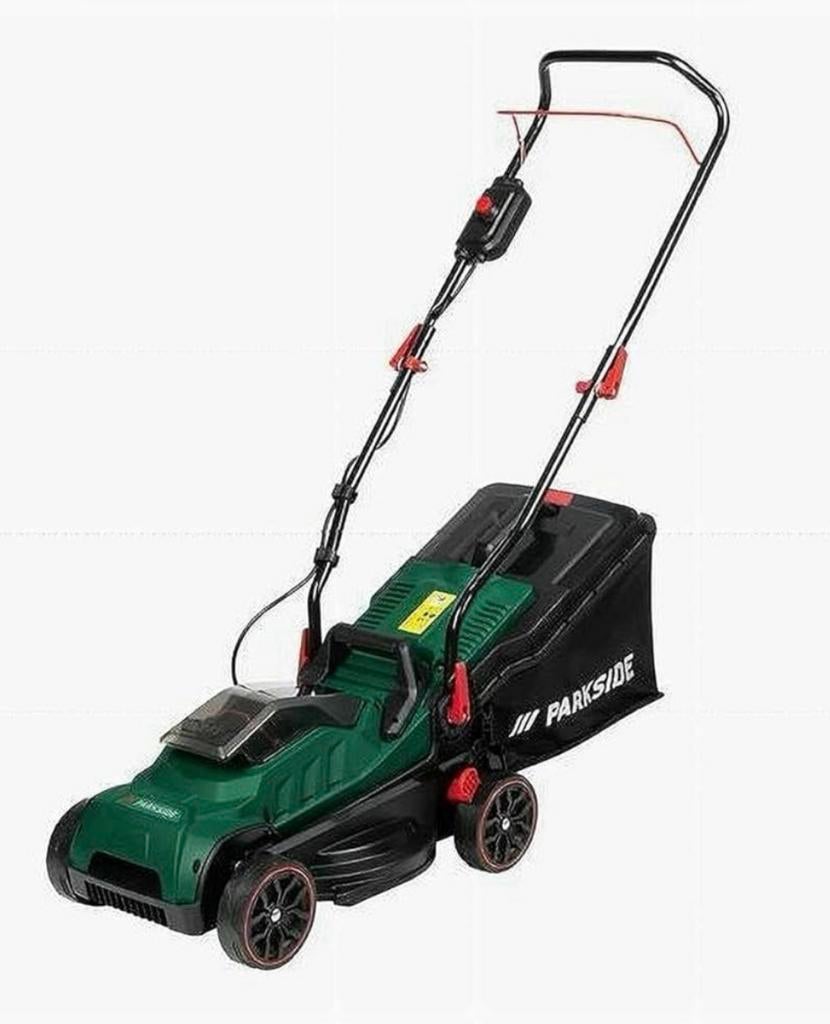 PARKSITE ACCU GRASMAAIER 20 VOLT NIEUW IN DOOS, Ophalen of Verzenden, Nieuw, Accu-grasmaaier, Opvangbak