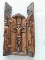 Antiek religieuze drieluik., Ophalen of Verzenden