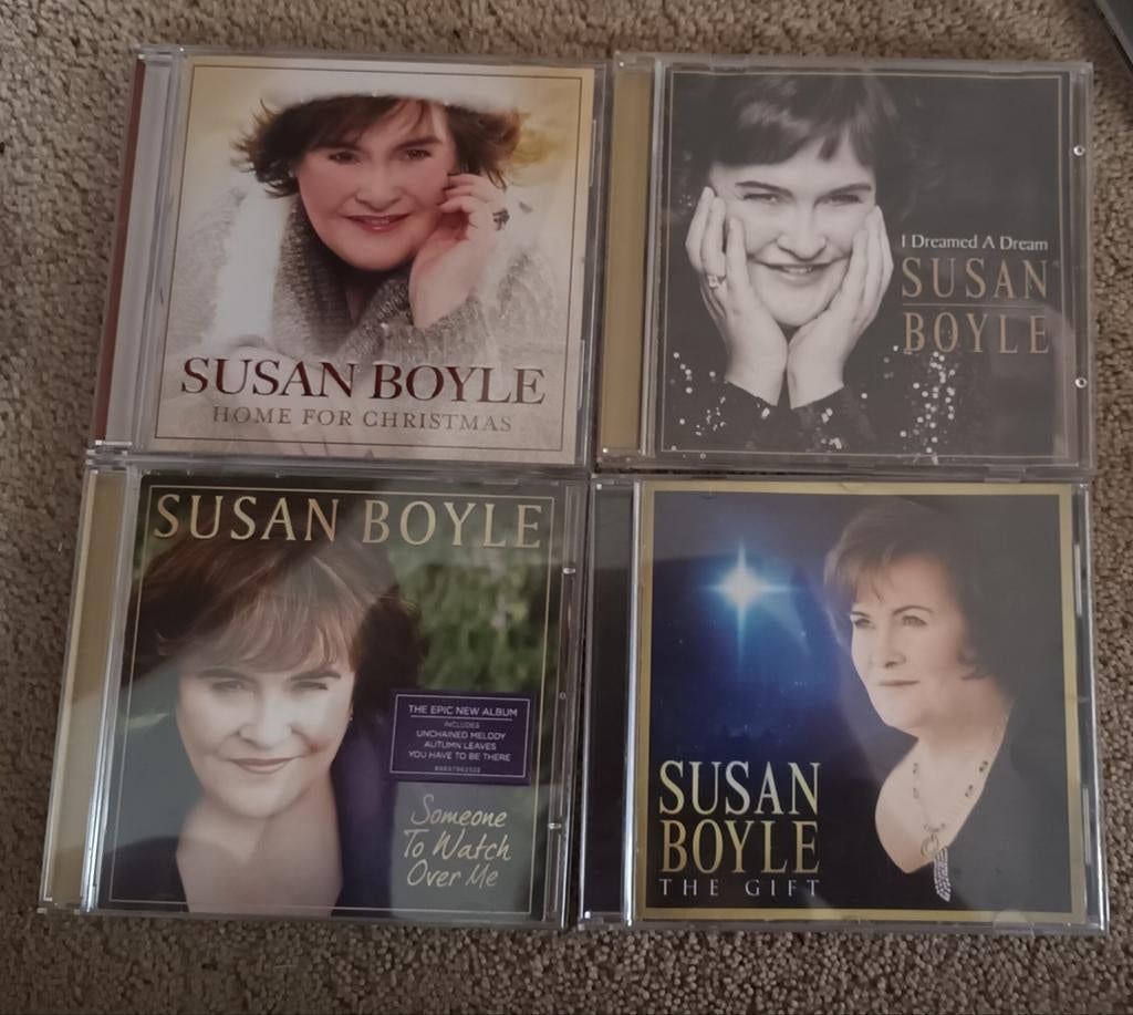 Susan Boyle CD's: Home for Christmas, I Dreamed a Dream, Ophalen of Verzenden, Zo goed als nieuw
