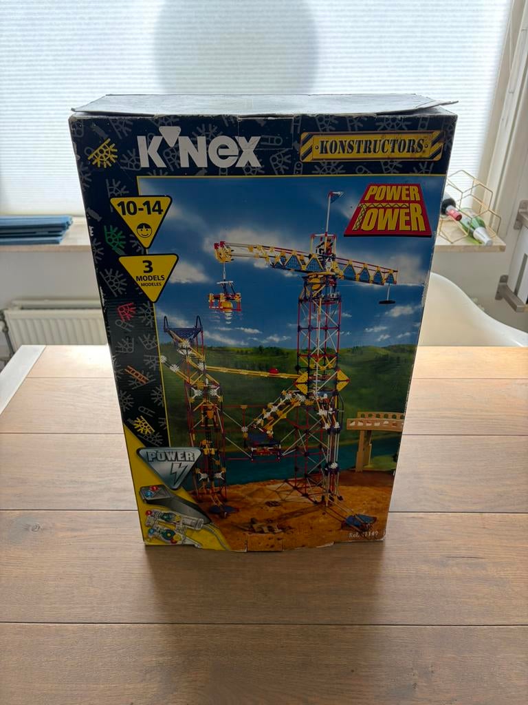 Knex power tower konstructors compleet, Ophalen of Verzenden, Gebruikt, K'nex
