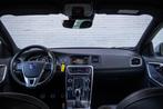 Volvo V60 2.0 R-Design|Leer.alc|Trekhaak |Sportstoelen, Gebruikt, 4 cilinders, Startonderbreker, Zwart