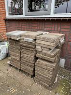 Betontegels, rond de 80 stuks gratis, Ophalen, Gebruikt, 10 m² of meer, Beton