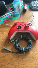 Rode Xbox Controller met Kabel, Ophalen, Zo goed als nieuw, Xbox One, Controller