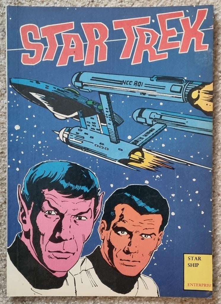 STAR TREK | Starship Enterprise | De Vrijbuiter, 1974 | SC, Europa, Ophalen of Verzenden, Zo goed als nieuw, Star Trek