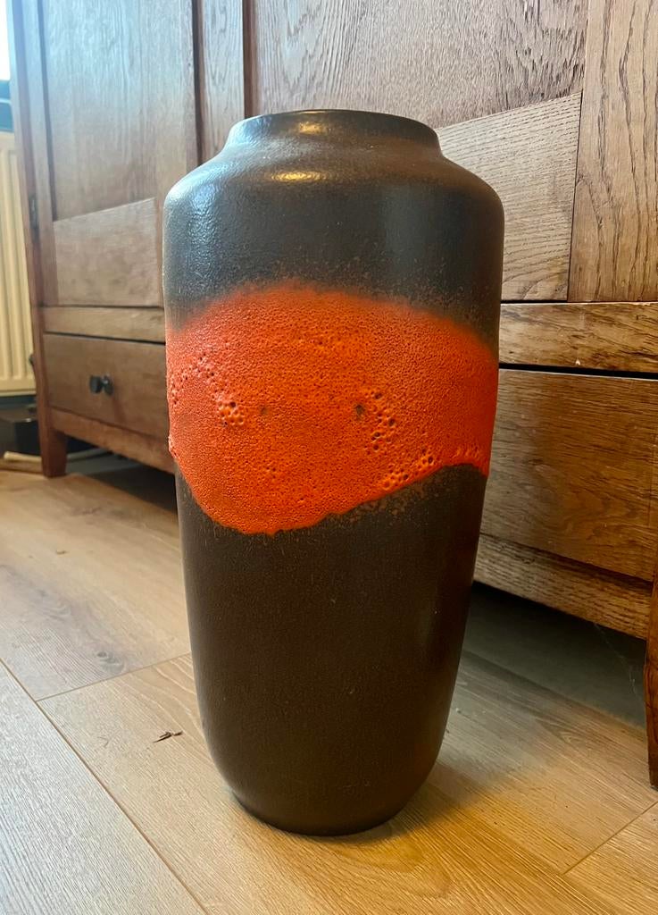 West Germany vaas XL, Ophalen, Overige kleuren, Aardewerk of Porselein, Zo goed als nieuw