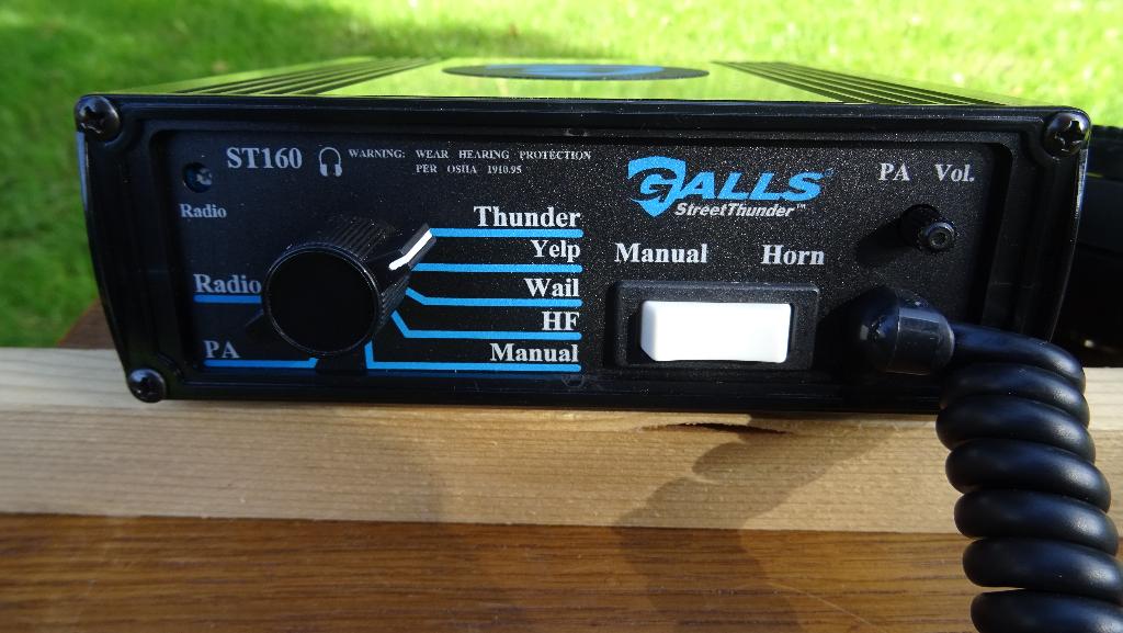 Street Thunder ST160, 100W politie/brandweer Sirene Nieuw!!, Ophalen of Verzenden, Nieuw