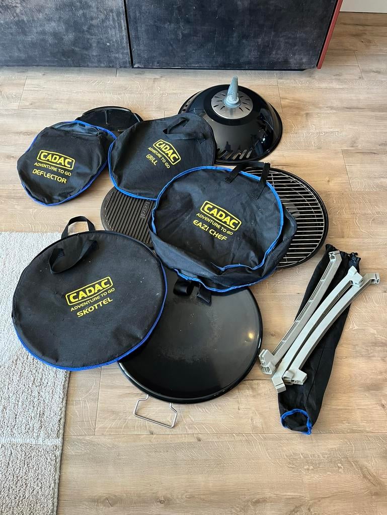 Cadac skottelbraai accessoires., Tuin en Terras, Barbecue-accessoires, Ophalen, Gebruikt