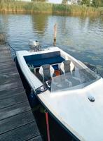 Net plezierbootje/speedbootje netjes opgeknapt, Watersport en Boten, Ophalen, Minder dan 70 pk, 3 tot 6 meter, Buitenboordmotor