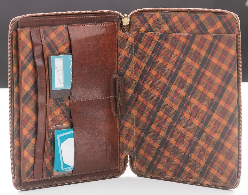 The Bridge Schrijfmap leder showroom model fraai! Lees!, Diversen, Schrijfwaren, Zo goed als nieuw, Ophalen of Verzenden