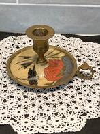 Messing blaker met emaille (190326c), Ophalen of Verzenden, Koper