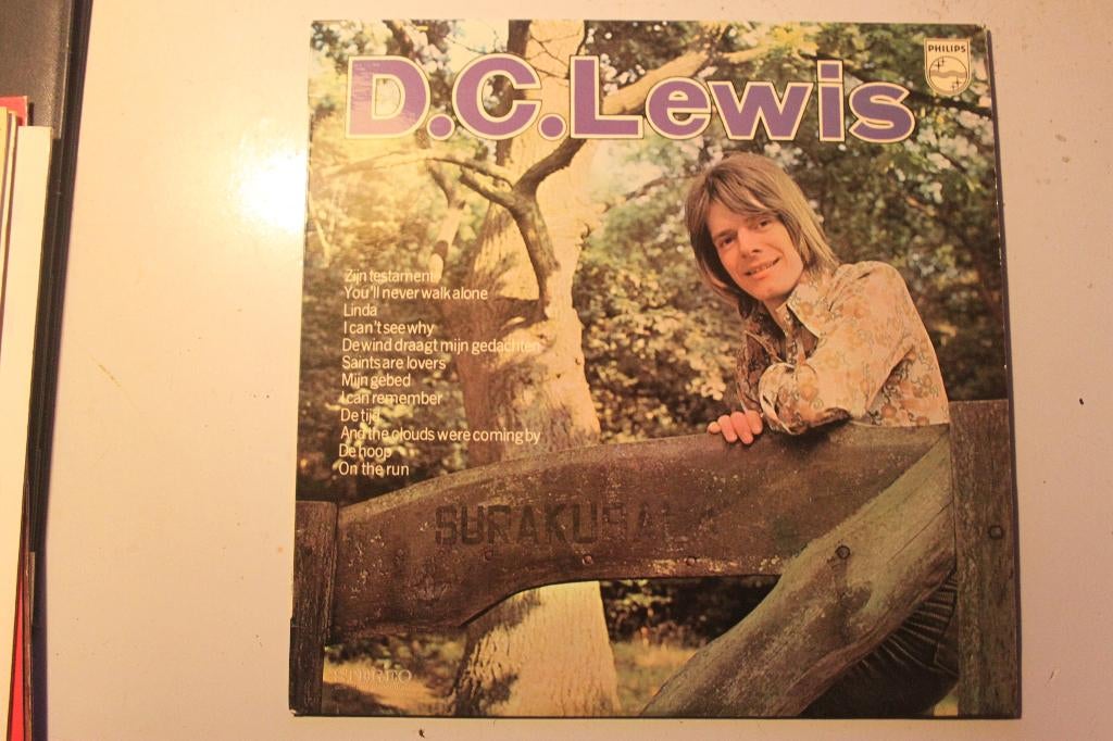 501b - lp - d c lewis, Ophalen of Verzenden, Gebruikt, 12 inch, Levenslied of Smartlap