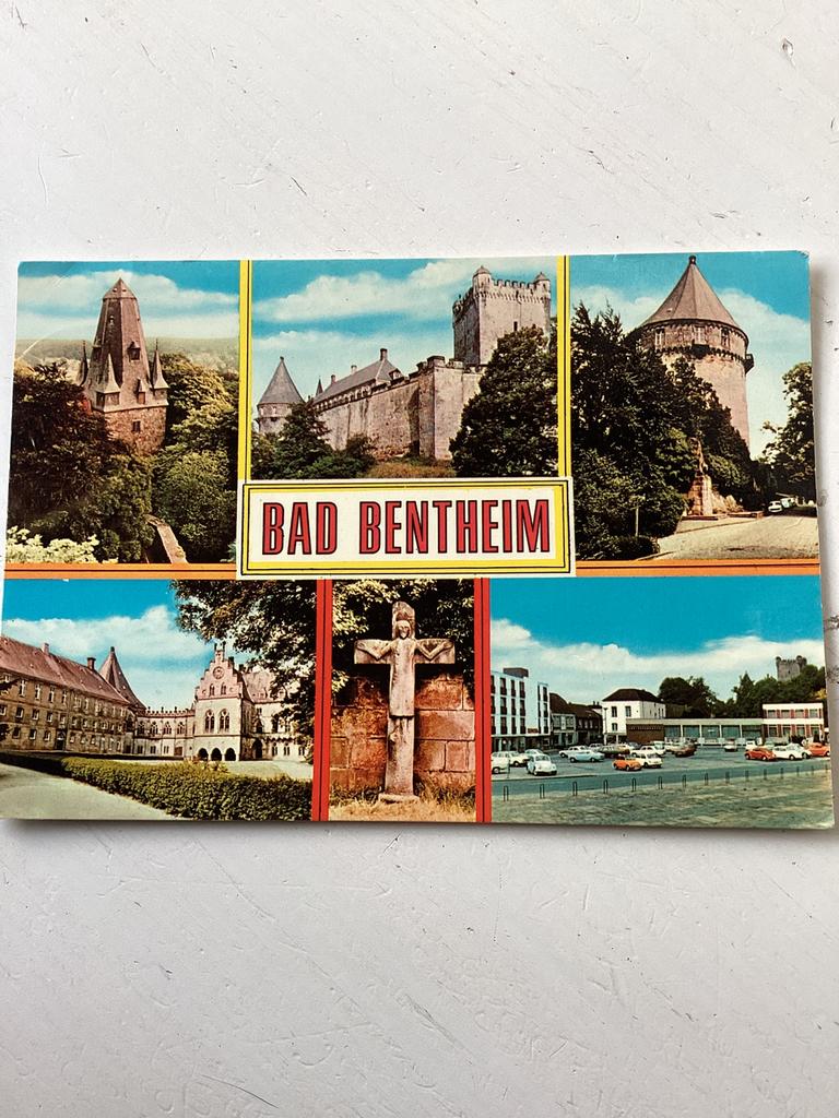 Ansichtkaart Bad Bentheim, Verzenden, Gelopen, Duitsland