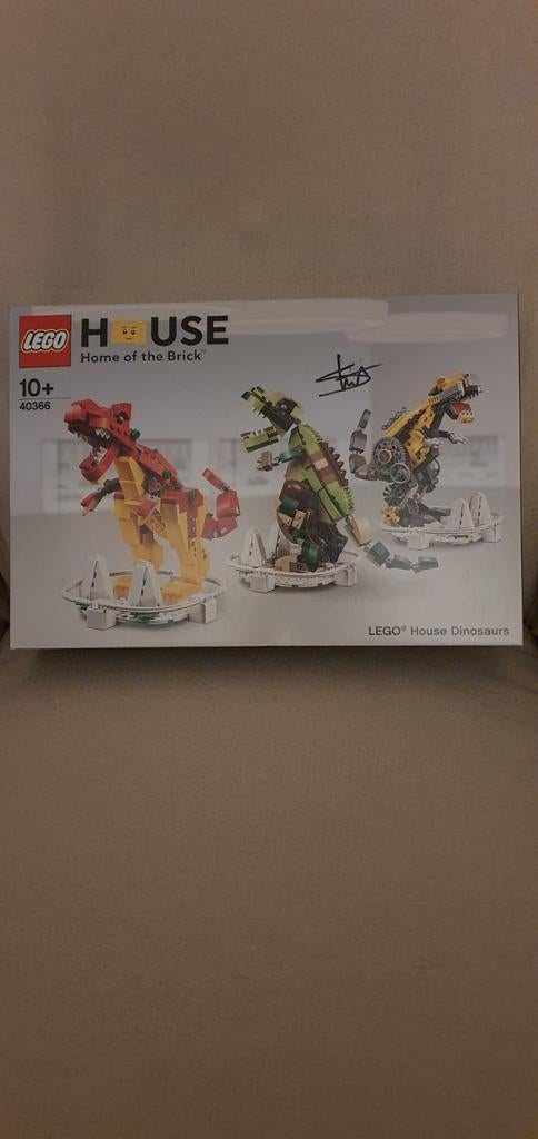 LEGO House Dinosaurs 40366 - Complete Set gesigneerd, Ophalen of Verzenden, Nieuw, Complete set, Lego
