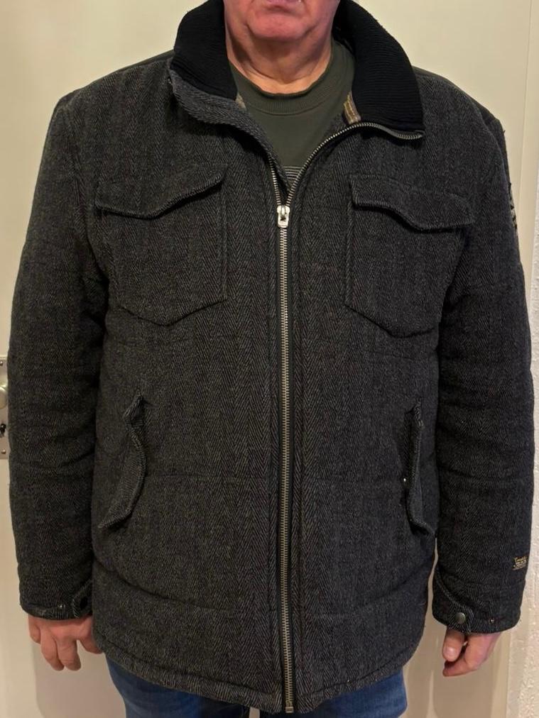 Heren winterjas Twinlife 4xl, Kleding | Heren, Jassen | Winter, Overige maten, Ophalen of Verzenden, Twinlife, Grijs