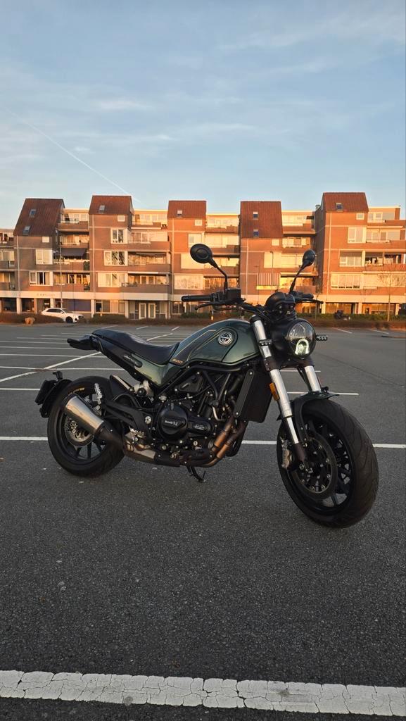 Benelli Leoncino 500 2022 Zwart Groen, Motoren, Motoren | Benelli, Particulier, Ophalen