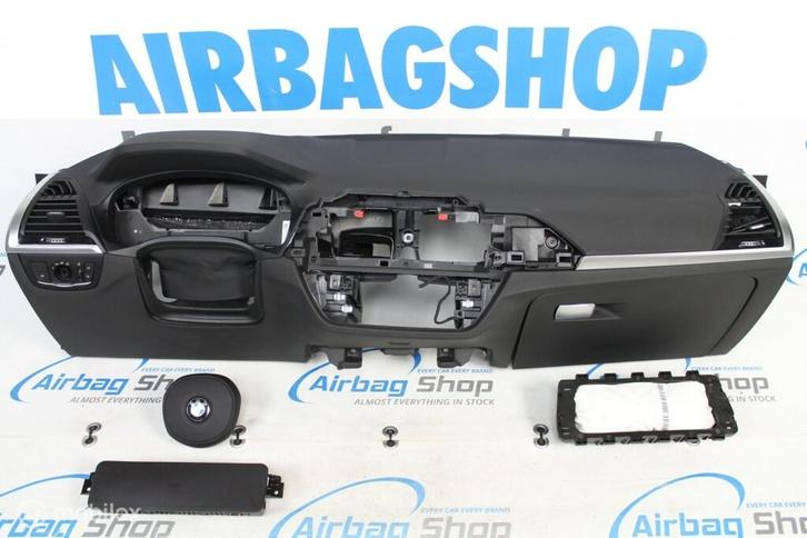 Airbag set - Dashboard M zwart BMW X4 G02 (2018-heden), Auto-onderdelen, Dashboard en Schakelaars, Gebruikt, Ophalen of Verzenden