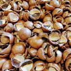 Macadamiadoppen 20L – Duurzame bodembedekking voor tuin, Tuin en Terras, Aarde en Mest, Ophalen of Verzenden, Overige typen