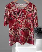 Frank Walder top rood maat 42, Kleding | Dames, Tops, Maat 42/44 (L), Ophalen of Verzenden, Zo goed als nieuw, Korte mouw