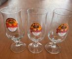Grolsch bokglazen 3 stuks, Ophalen of Verzenden, Zo goed als nieuw, Grolsch