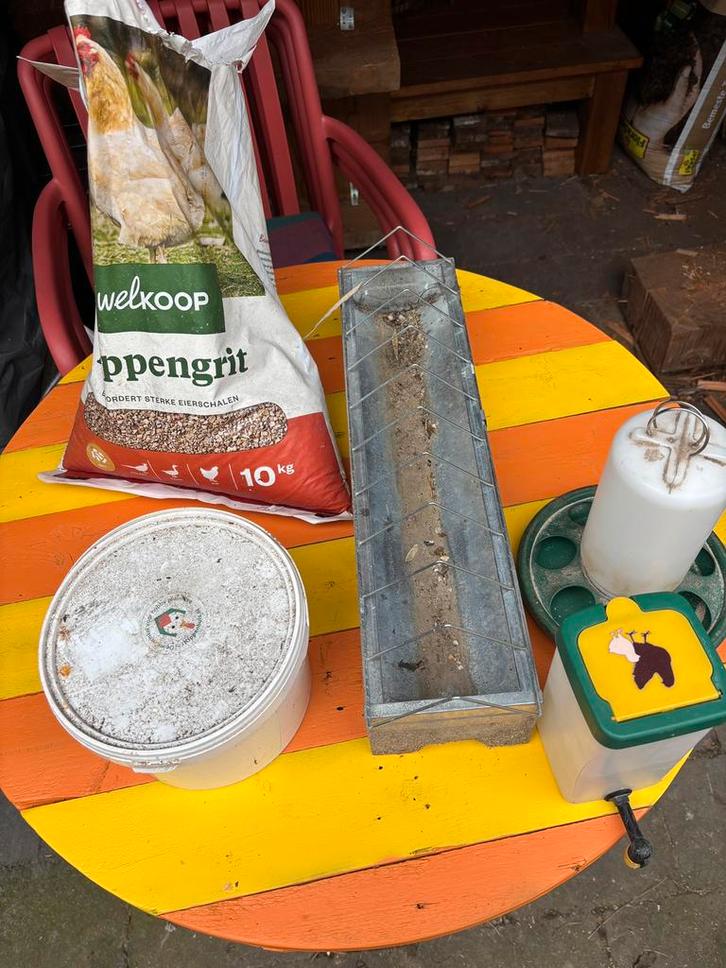 Kippen producten toebehoren, Dieren en Toebehoren, Pluimvee | Toebehoren, Gebruikt, Drinken en Voederen, Ophalen