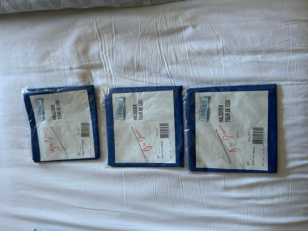 Nieuwe HAEN koks jassen  2 stuks 3 halsdoek (set), Ophalen of Verzenden, Nieuw