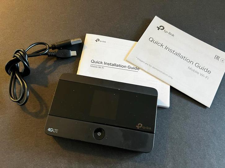 TP Link 4G LTE mobiele wifi M7350, Computers en Software, Routers en Modems, Gebruikt, Router met modem, Ophalen of Verzenden