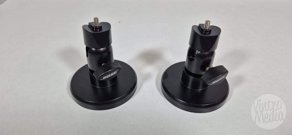 Bose EWB-34 Muurbeugels | Zwart | Acoustimass | Set van 2, Gebruikt, Overige typen, Ophalen of Verzenden, Bose